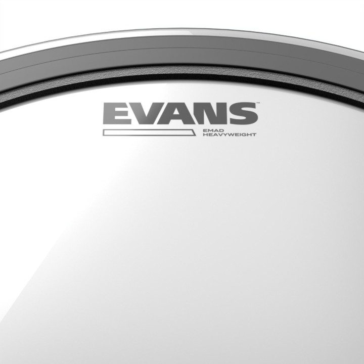 Evans Emad Heavyweight Clear Bass Drum Head 22" - Pelle per Grancassa
