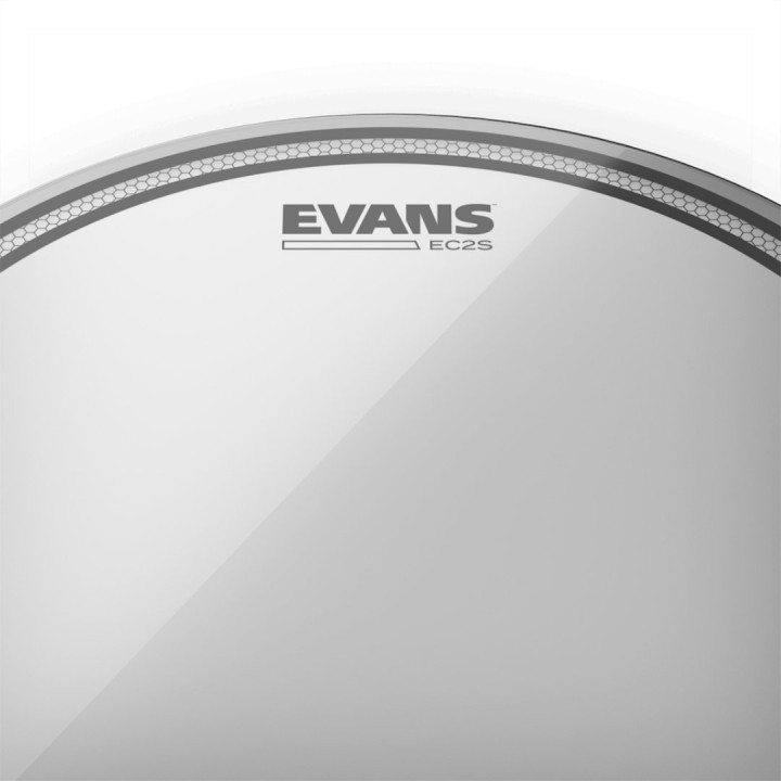 Evans EC2S Clear Drum Head 13" - Pelle per Tom 