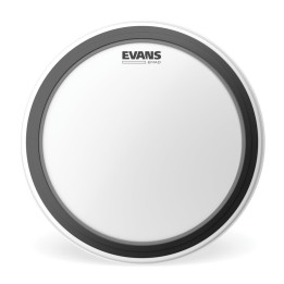 Evans EMAD Coated White Bass Drum Head 22" - Pelle per Grancassa