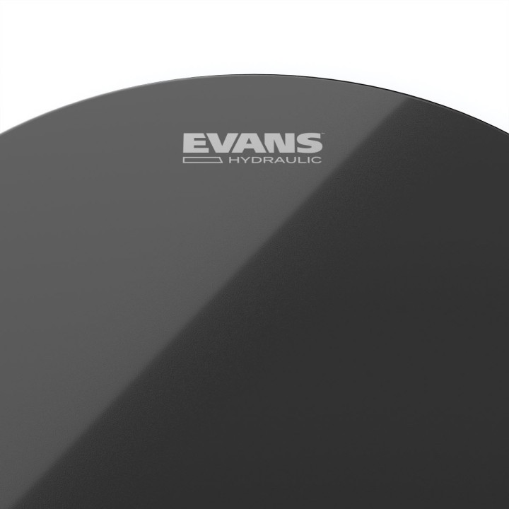 Evans Hydraulic Black Drum Head 14" - Pelle per Tom