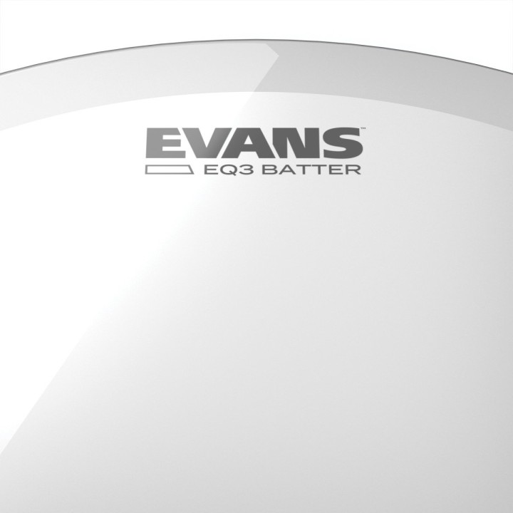 Evans EQ3 Clear Bass Drum Head 22" - Pelle per Grancassa