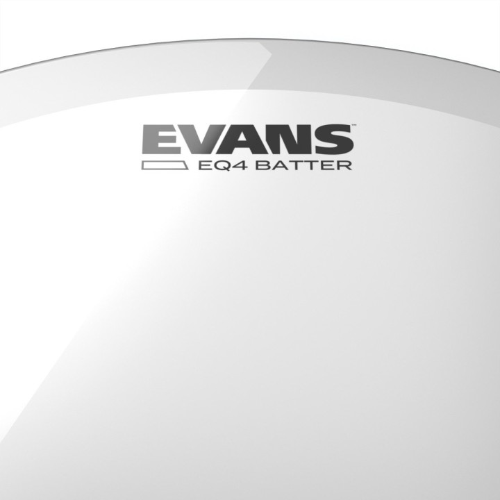 Evans EQ4 Clear Bass Drum Head 22" - Pelle trasparente per Grancassa