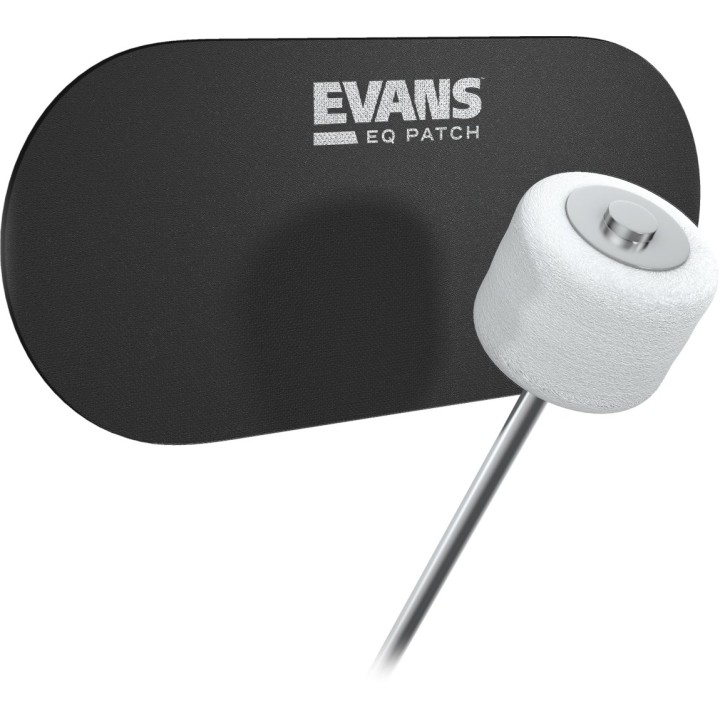 Evans | EQPB2 Eq Double Pedal Patch, Black Nylon