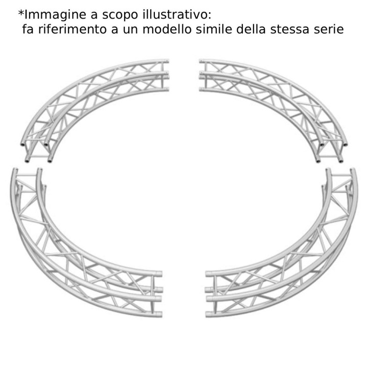 Protruss Sq30c900 - Traliccio Circolare in Alluminio