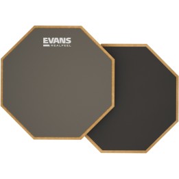 Evans - RF6D RealFeel 2-Sided Drum Practice Pad, 6''