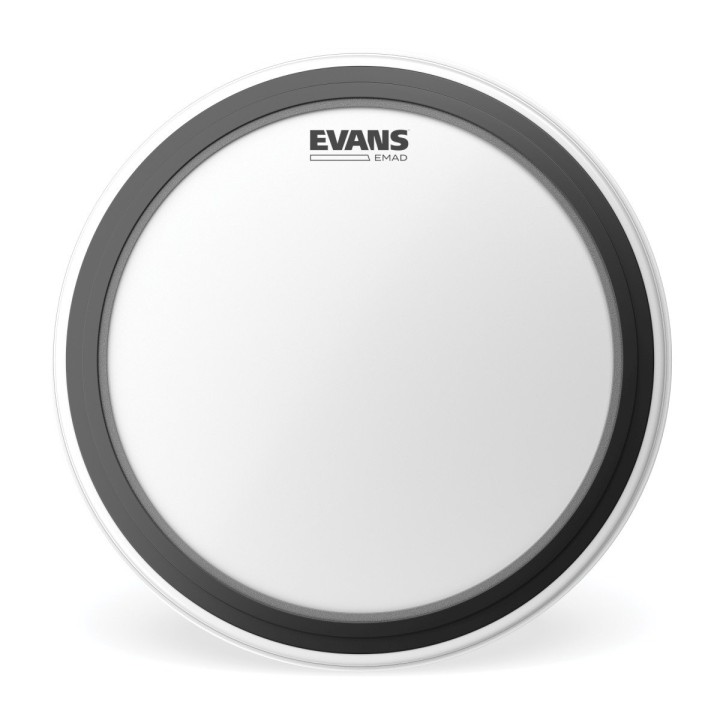 Evans EMAD Coated White Bass Drum Head 20" - Pelle per grancassa