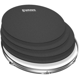Evans -  SO-0244 SoundOff by EVANS Drum Mute Pack, Fusion (10,12,14,14)