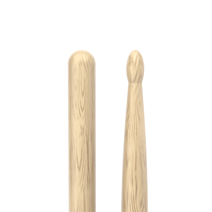 ProMark - PW7AW Classic Attack 7A Shira Kashi Oak Drumstick, Oval Wood Tip