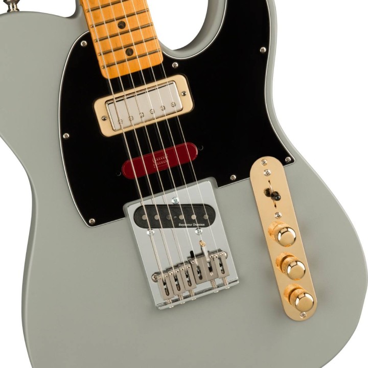 Fender Brent Mason Telecaster, Maple Fingerboard, Primer Gray - Chitarra elettrica