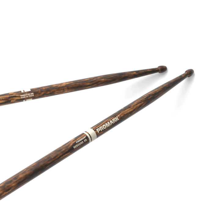 ProMark - R5BFG Rebound 5B FireGrain Hickory Drumstick, Acorn Wood Tip