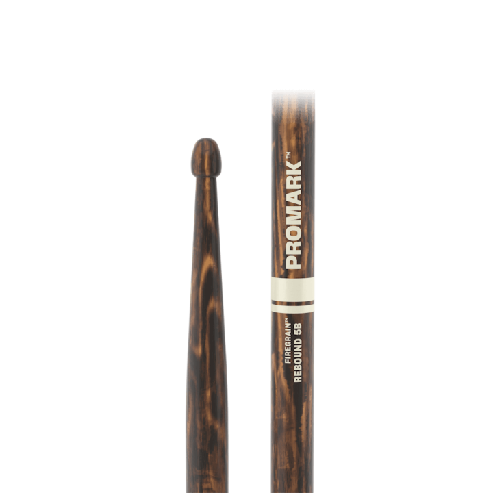 ProMark - R5BFG Rebound 5B FireGrain Hickory Drumstick, Acorn Wood Tip