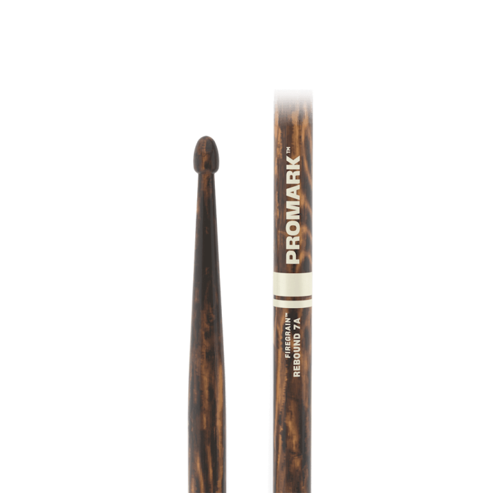 ProMark - R7AFG Rebound 7A FireGrain Hickory Drumstick, Acorn Wood Tip