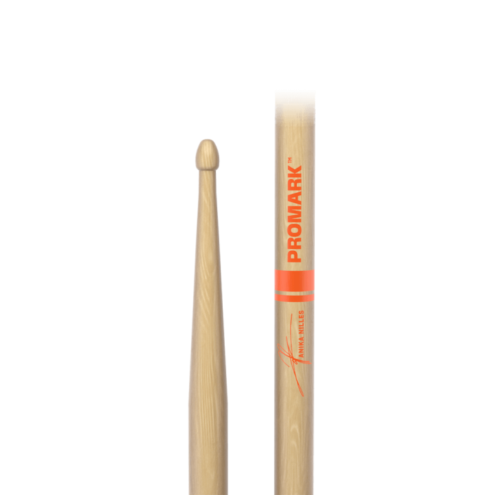 Promark - RBANW 7A Anika Nilles Hickory Drumstick, Wood Tip