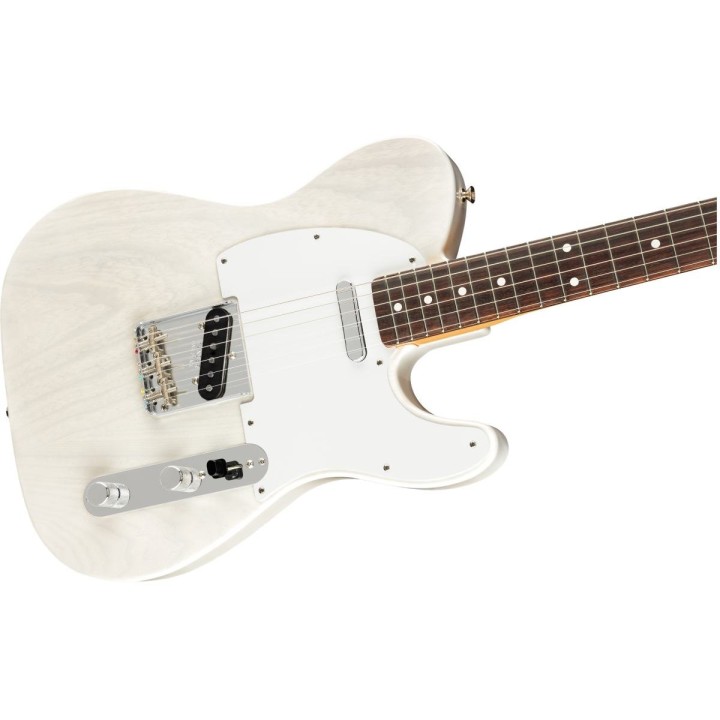 Fender Jimmy Page Mirror Telecaster, Rosewood Fingerboard, White Blonde - Chitarra elettrica 6 corde