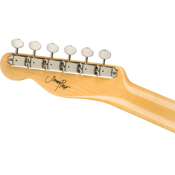 Fender Jimmy Page Mirror Telecaster, Rosewood Fingerboard, White Blonde - Chitarra elettrica 6 corde