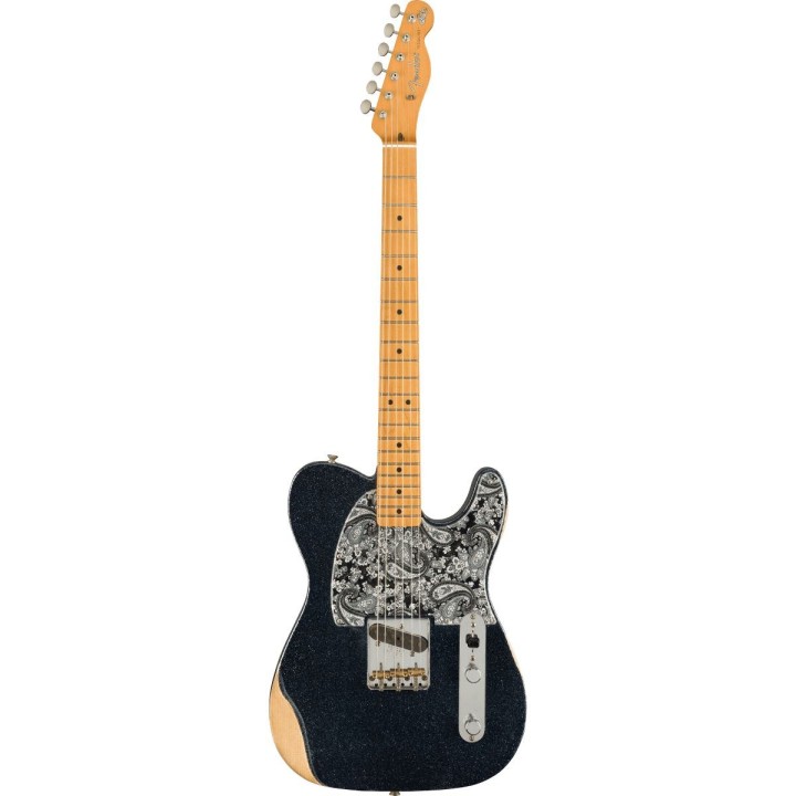 Fender Brad Paisley Esquire, Maple, Black Sparkle - Chitarra Elettrica