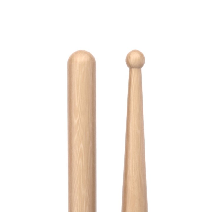 Pro Mark - RBM535LRW Finesse 7a Long Maple Drumstick, Small Round Wood Tip