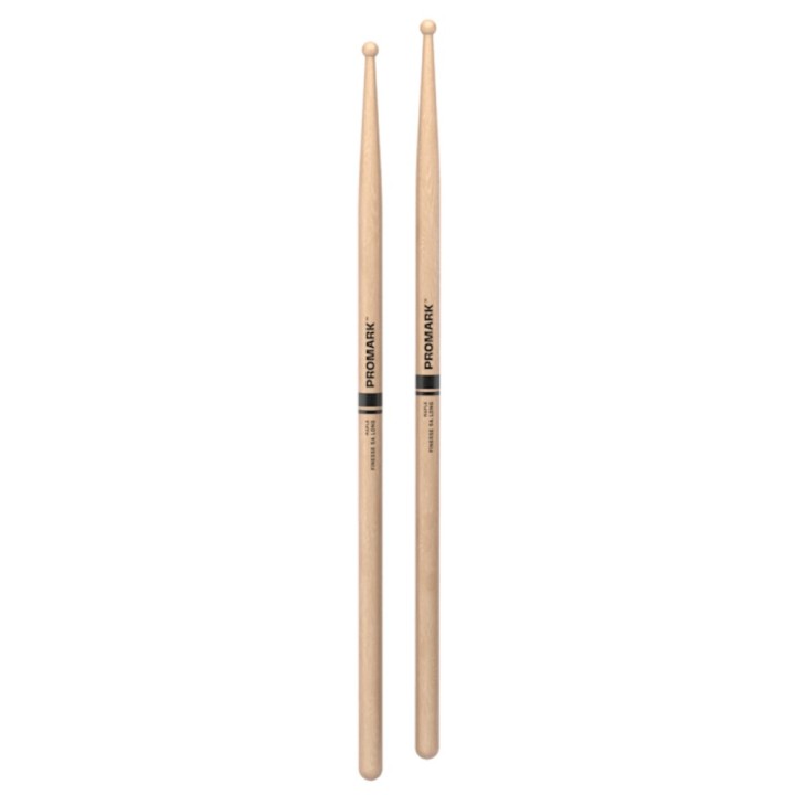 Pro Mark - RBM565LRW Finesse 5a Long Maple Drumstick, Small Round Wood Tip