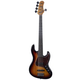 Eko JB-300 5 Sunburst - Basso Elettrico a 5 Corde