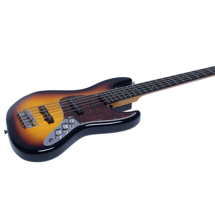 Eko JB-300 5 Sunburst - Basso Elettrico a 5 Corde
