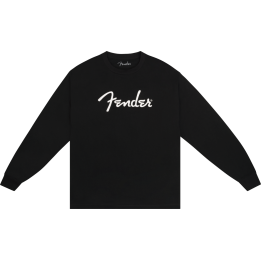 Fender - 9192523506  logo tee, black, L
