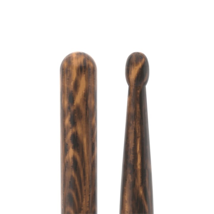 Pro Mark - TX2BW-FG Classic Forward 2b Firegrain Hickory Drumstick, Oval Wood Tip