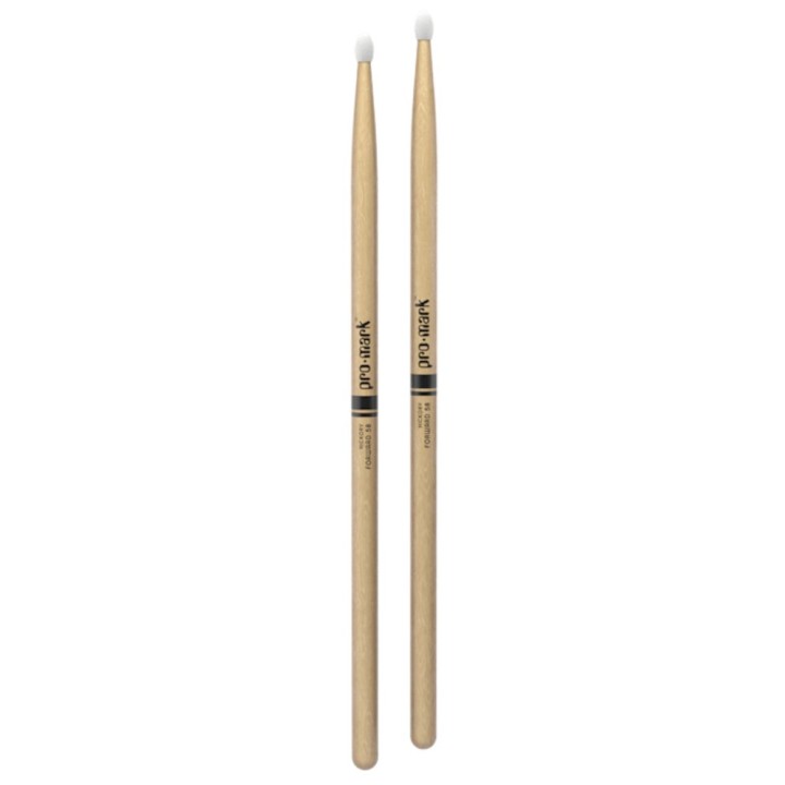 Pro Mark - TX5BN Classic Forward 5b Hickory Drumstick, Oval Nylon Tip