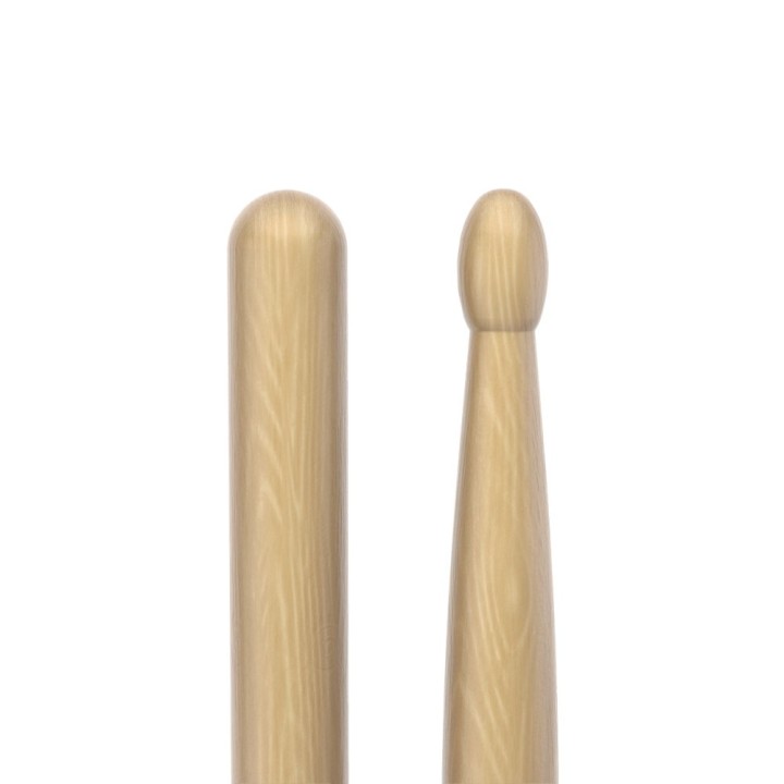 Pro Mark - TX747BW Classic Forward 747b Hickory Drumstick, Oval Wood Tip