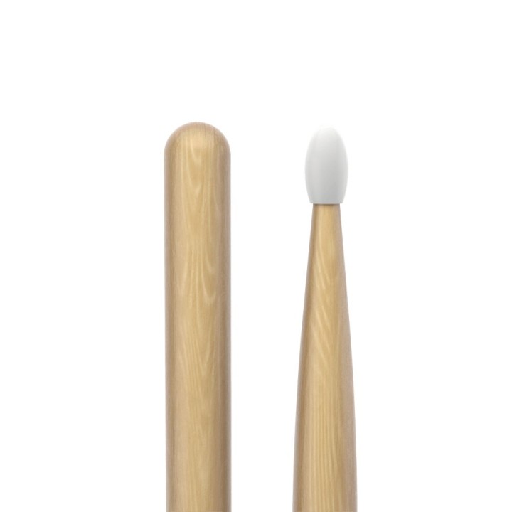 Pro Mark - TX7AN Classic Forward 7a Hickory Drumstick, Oval Nylon Tip