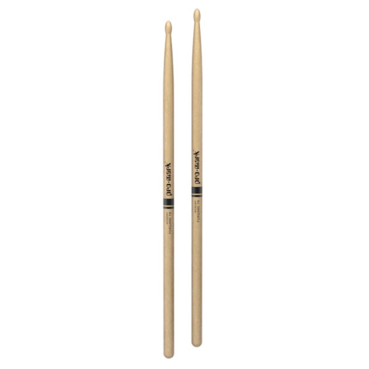 Pro Mark - TX7AW Classic Forward 7a Hickory Drumstick, Oval Wood Tip