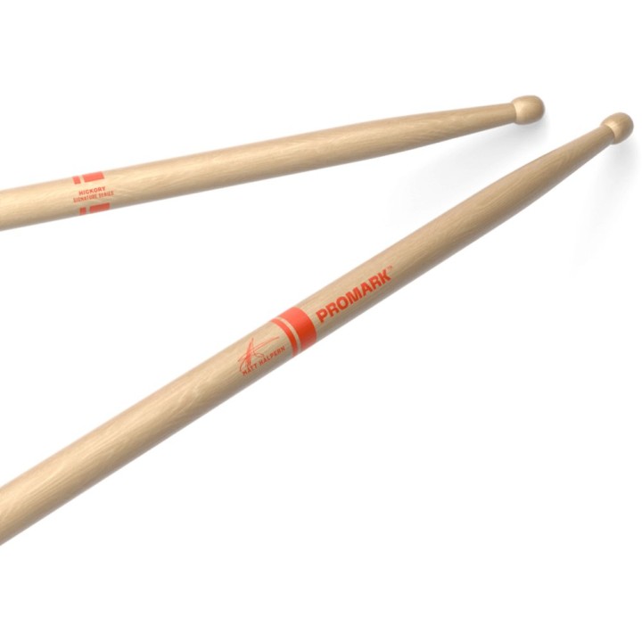 Pro Mark - TXMHW Matt Halpern Hickory Drumstick, Wood Tip