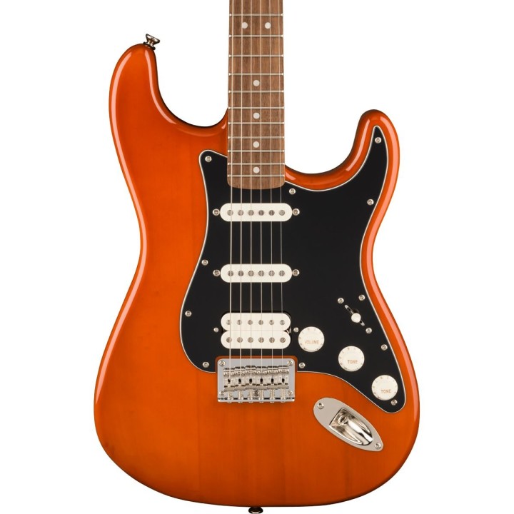 Squier Classic Vibe '70s Stratocaster HT HSS, Laurel Fingerboard, Black Pickguard, Mocha