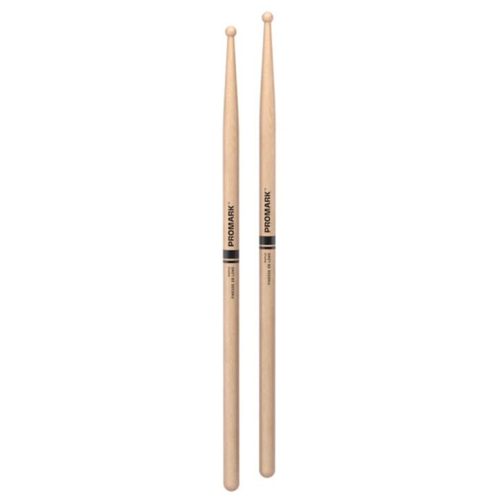 Pro Mark - RBM595LRW Finesse 5b Long Maple Drumstick, Small Round Wood Tip