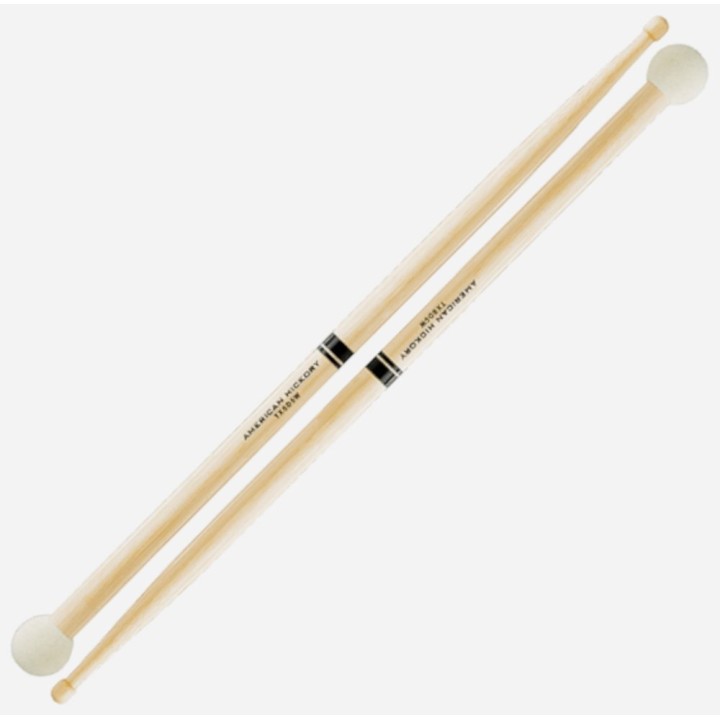 Pro Mark - TXSD5W Hickory Sd5 Light Multi Percussion Stick, Wood Tip, Felt Butt
