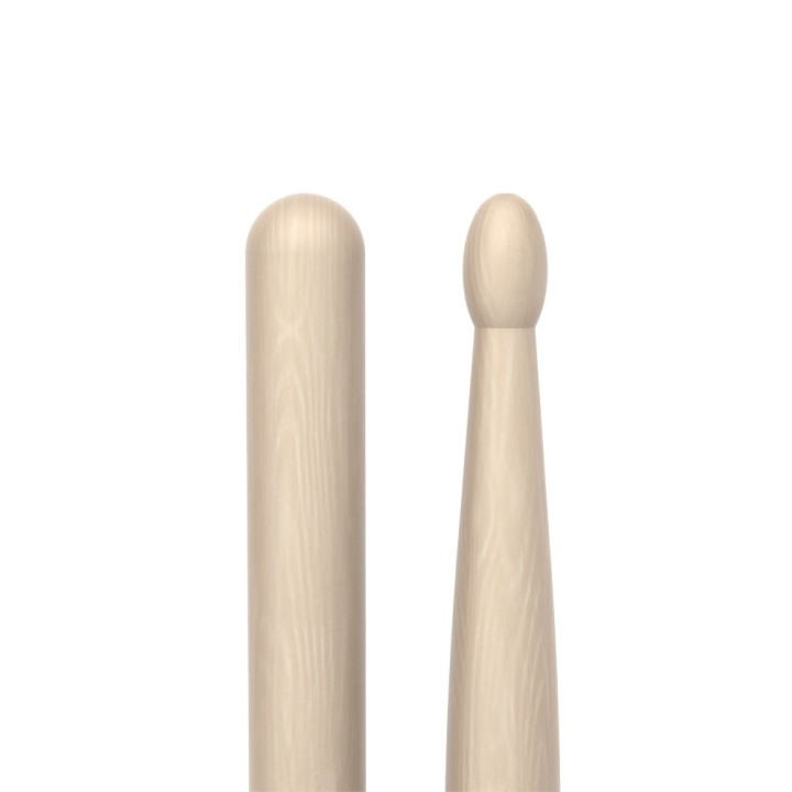 Pro Mark - TXR2BW Classic Forward 2b Raw Hickory Drumstick, Oval Wood Tip