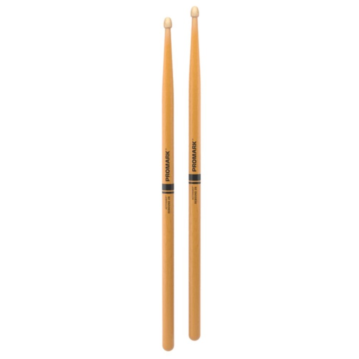 Pro Mark - R2BAGC Rebound 2b Activegrip Clear Hickory Drumstick, Acorn Wood Tip