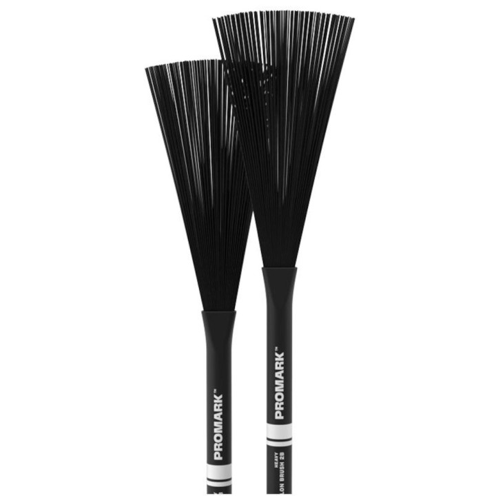 Pro Mark - PMNB2B Heavy Nylon Brushes 2b Black