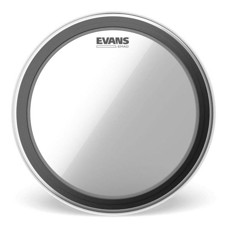 Evans Emad Clear Bass Drum Head 22" - Pelle per Grancassa