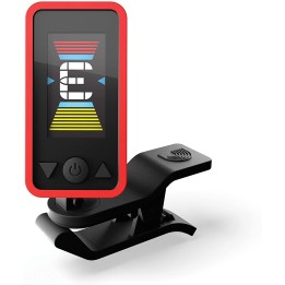 D'Addario - PW-CT-17RD Eclipse Headstock Tuner, Red