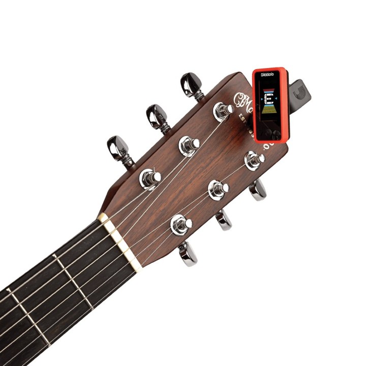 D'Addario - PW-CT-17RD Eclipse Headstock Tuner, Red