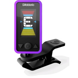 D'Addario - PW-CT-17PR Eclipse Headstock Tuner, Purple