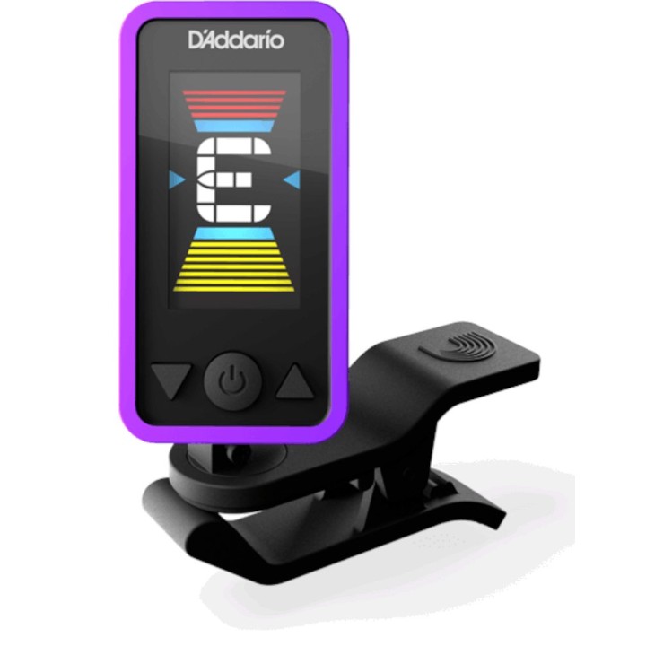 D'Addario - PW-CT-17PR Eclipse Headstock Tuner, Purple