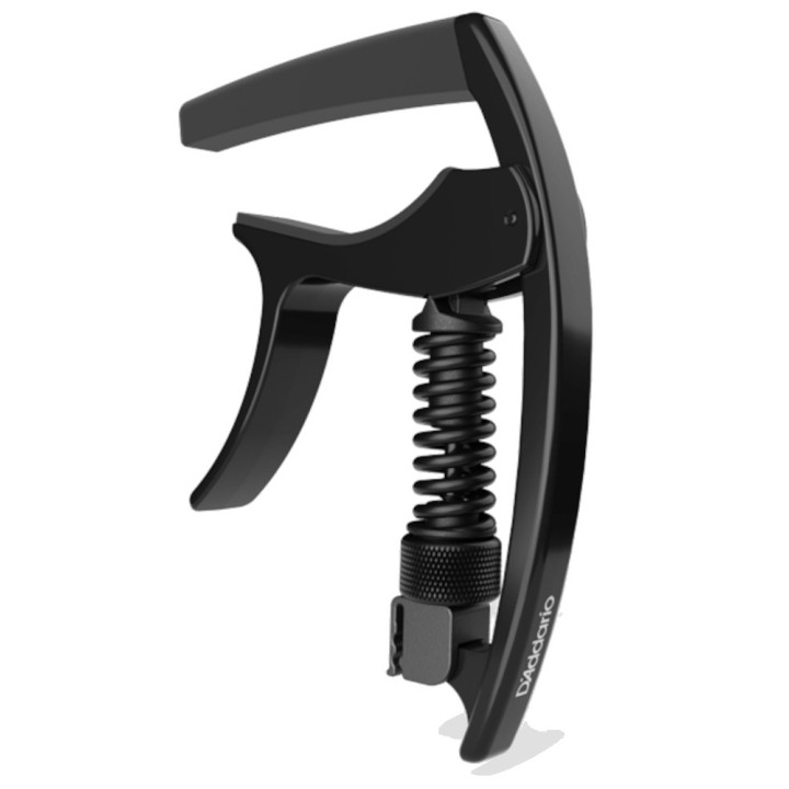 D'addario - PW-CP-09 Tri-Action Capo, Black