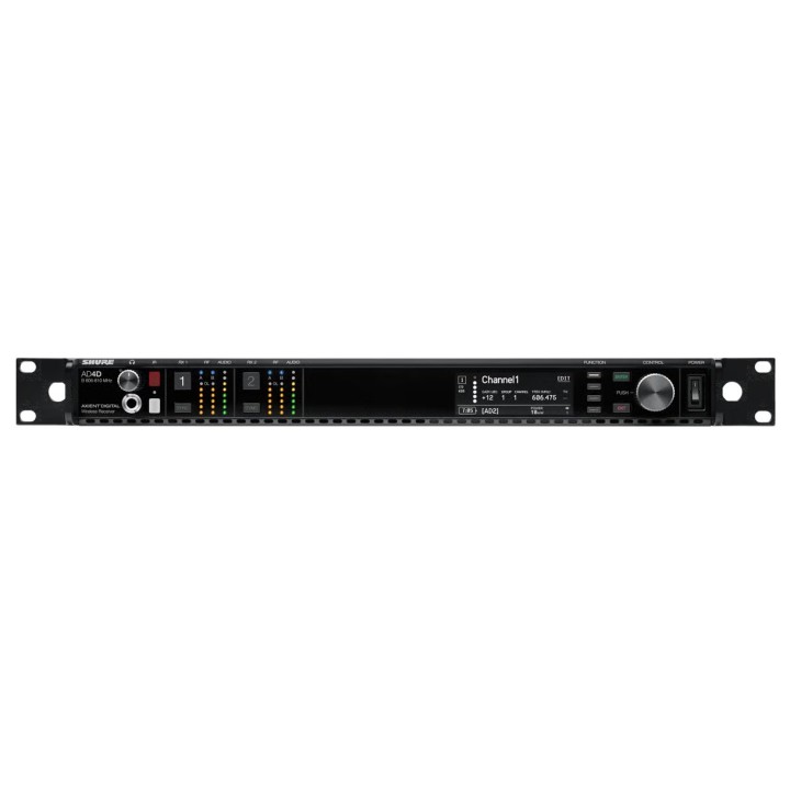 Shure - AD4DE Two-Channel Digital Wireless Receiver