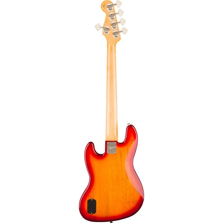 Squier Classic Vibe Active '70s Jazz Bass V, Laurel Fingerboard, White Pearloid Pickguard