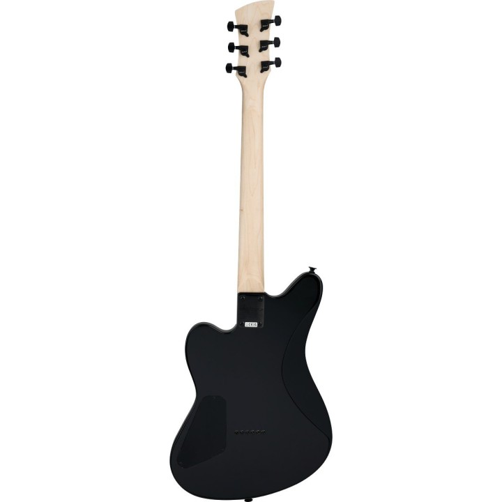 Jackson JS Series Surfcaster JS22 HT - Gloss Black - Chitarra elettrica Solid Body