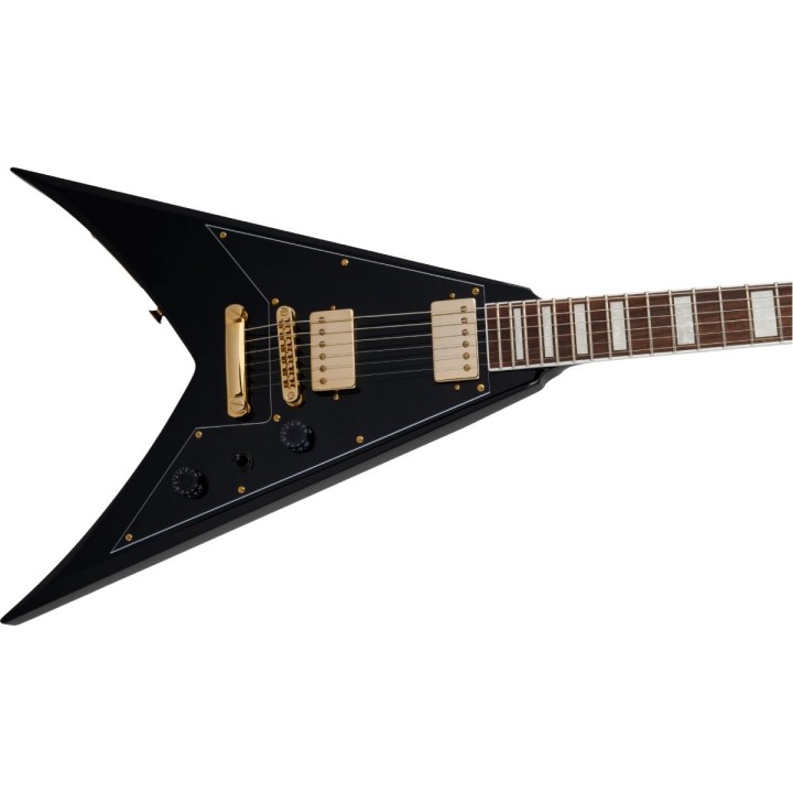 Jackson X Series Signature Scott Ian King V KVXT, Laurel Fingerboard, Gloss Black - Chitarra elettrica