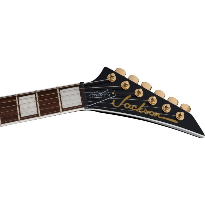 Jackson X Series Signature Scott Ian King V KVXT, Laurel Fingerboard, Gloss Black - Chitarra elettrica