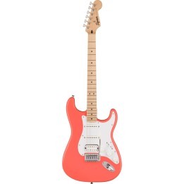 Squier Sonic Stratocaster HSS, Maple Fingerboard, White Pickguard