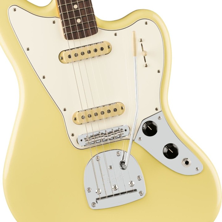 Fender Player II Jaguar, Rosewood Fingerboard, Hialeah Yellow - Chitarra elettrica solid body